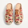 Vlogo Signature Mule With Cherryfic Motif 25Mm