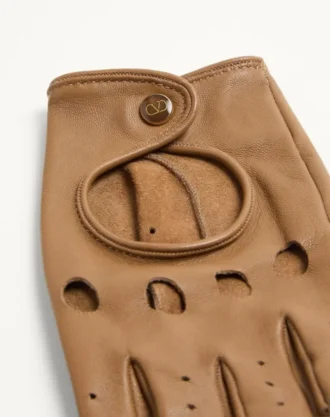 Vlogo Signature Nappa Fingerless Gloves