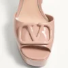 VLogo Signature Patent Leather Platform Sandal 115Mm VLogo Signature Patent Leather Platform Sandal 115Mm