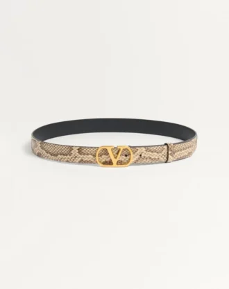 Vlogo Signature Python Belt 30 Mm