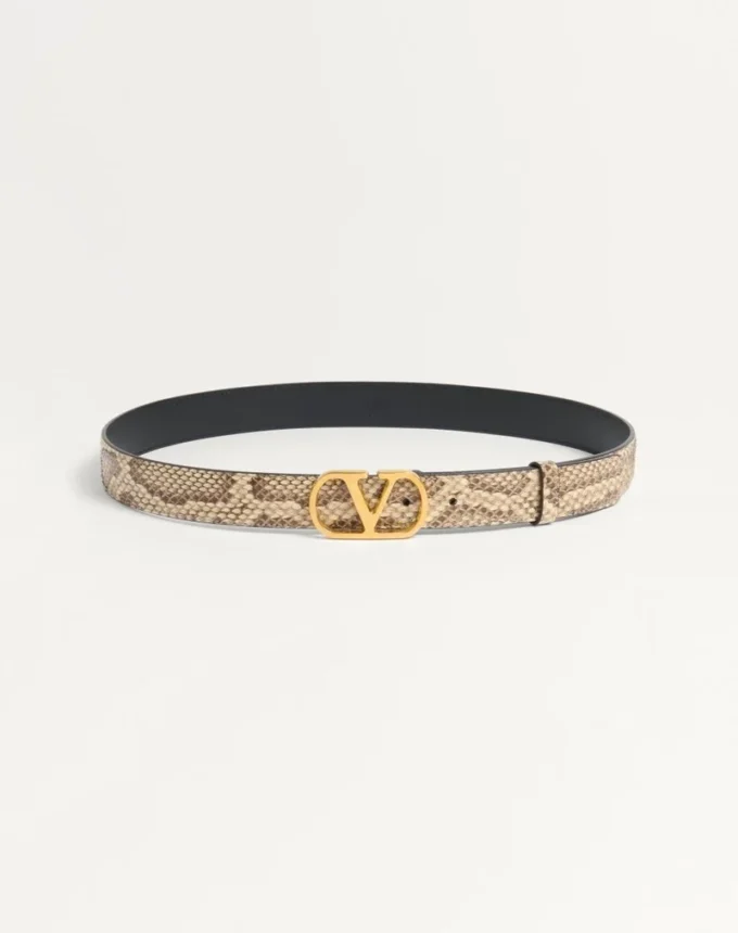 Vlogo Signature Python Belt 30 Mm