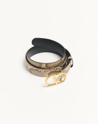 Vlogo Signature Python Belt 30 Mm