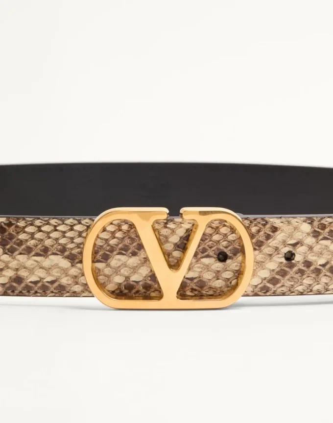 Vlogo Signature Python Belt 30 Mm