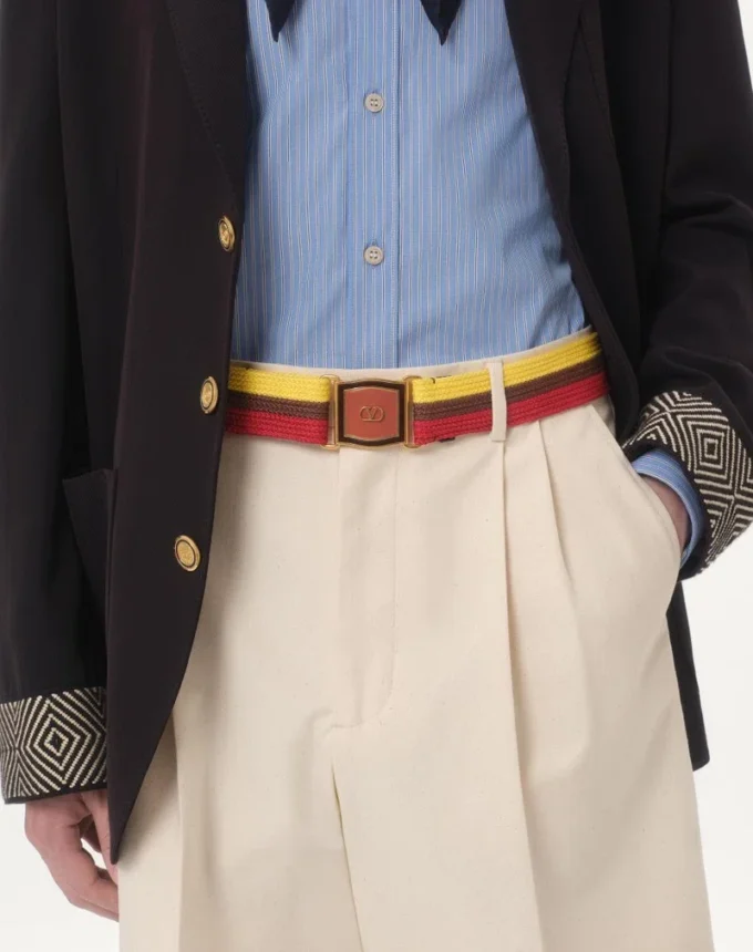 Vlogo Signature Ribbon Belt 40 Mm