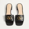 Vlogo Signature Slide Sandal In Calfskin 20Mm