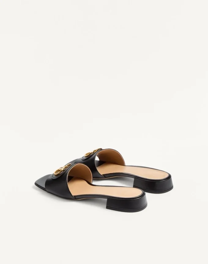 Vlogo Signature Slide Sandal In Calfskin 20Mm