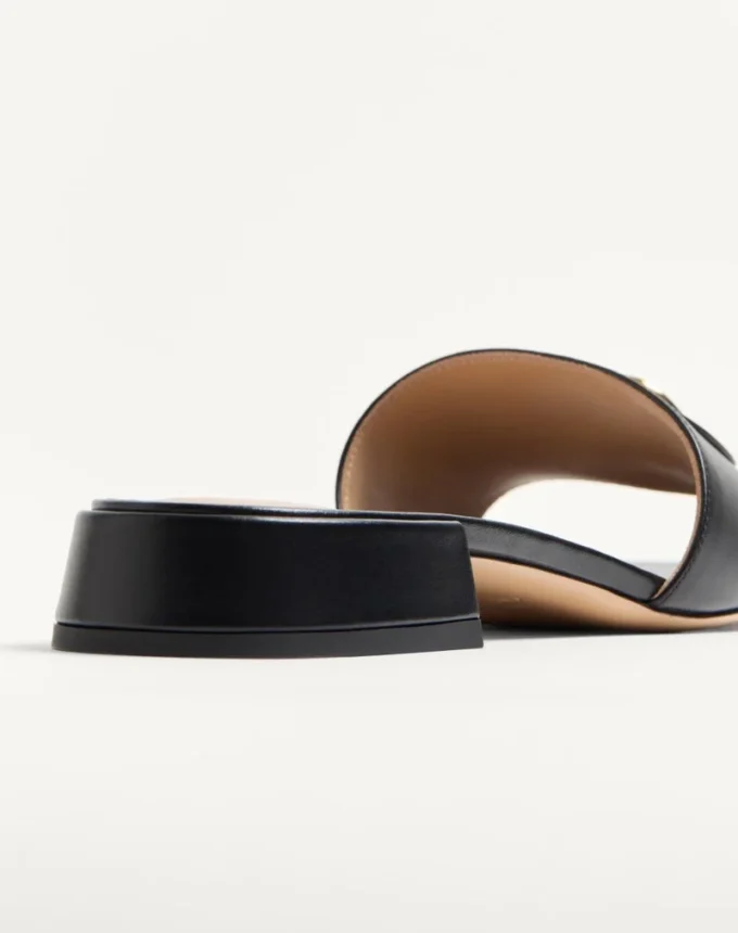 Vlogo Signature Slide Sandal In Calfskin 20Mm