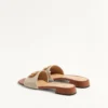 Vlogo Signature Slide Sandal In Canvas 20Mm