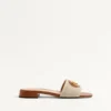 Vlogo Signature Slide Sandal In Canvas 20Mm