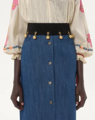 Vlogo Signature Suede Belt 65 Mm