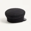 VLogo Signature Wool Cap With Leather Visor