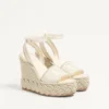 Vlogo Torchon Wedge Sandal In Nappa 130Mm Vlogo Torchon Wedge Sandal In Nappa 130Mm