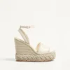 Vlogo Torchon Wedge Sandal In Nappa 130Mm Vlogo Torchon Wedge Sandal In Nappa 130Mm