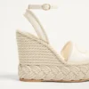 Vlogo Torchon Wedge Sandal In Nappa 130Mm Vlogo Torchon Wedge Sandal In Nappa 130Mm