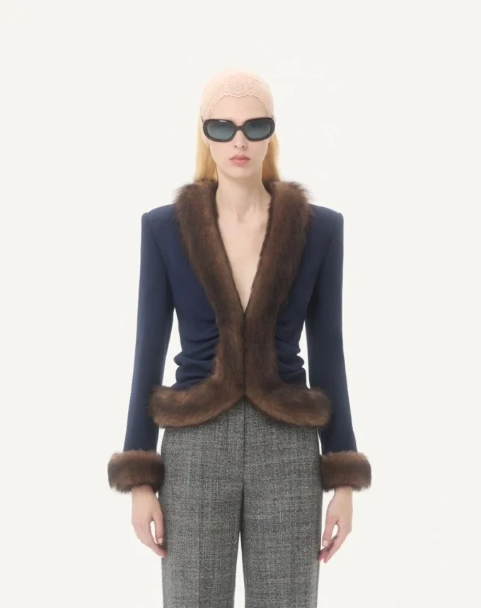 Wool Crepe Jacket Wool Crepe Jacket