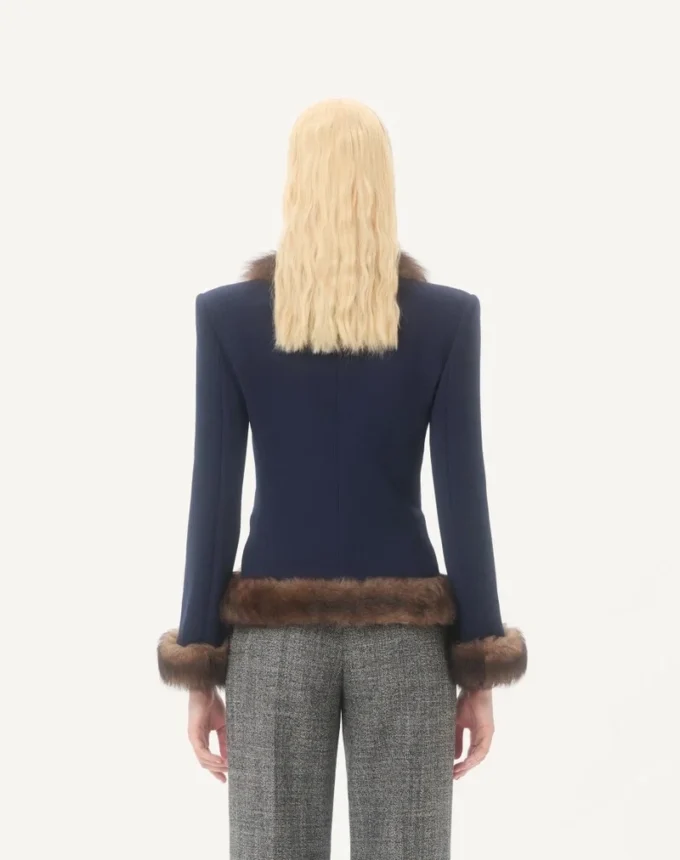 Wool Crepe Jacket Wool Crepe Jacket