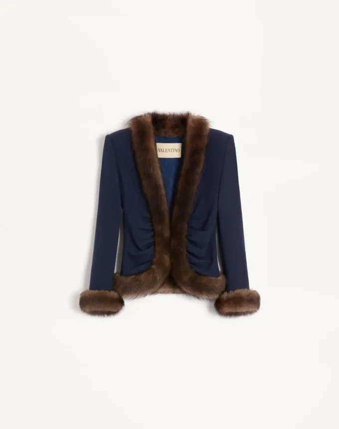 Wool Crepe Jacket Wool Crepe Jacket