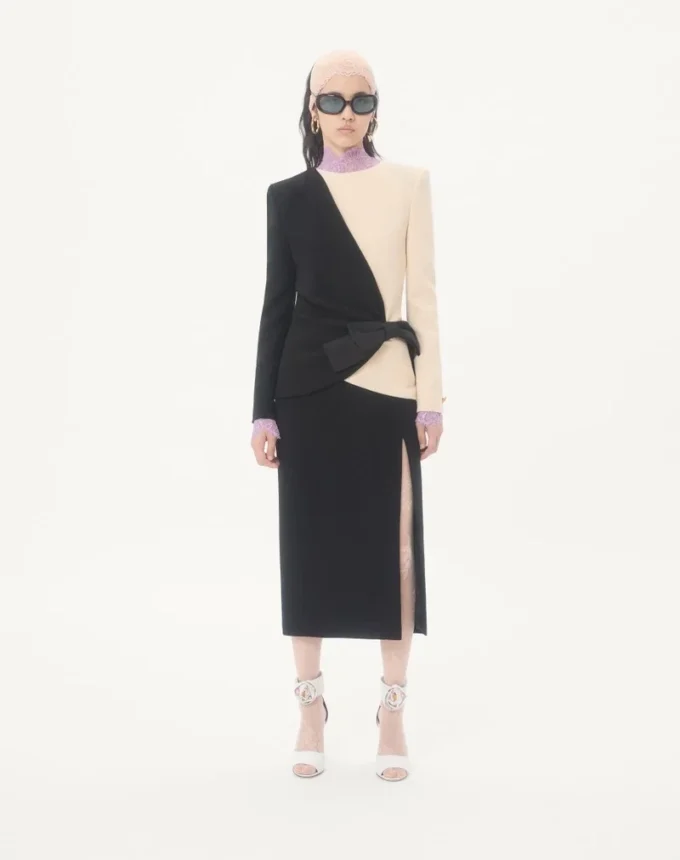 Wool Crepe Midi Dress Wool Crepe Midi Dress