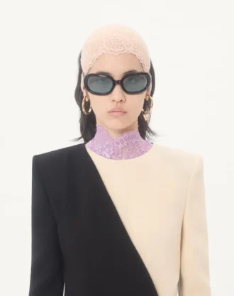 Wool Crepe Midi Dress