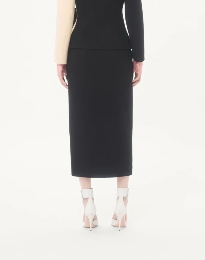 Wool Crepe Midi Skirt Wool Crepe Midi Skirt