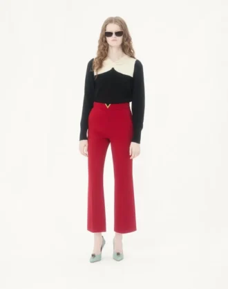 Wool Crepe Pants