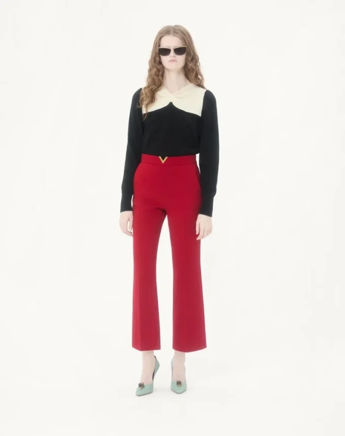 Wool Crepe Pants