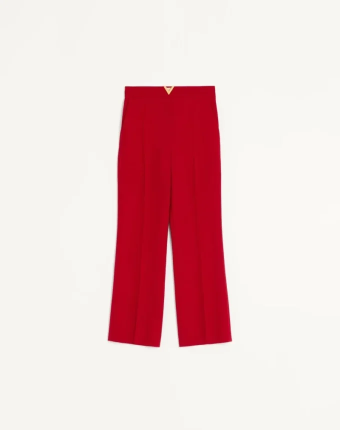 Wool Crepe Pants