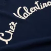 Wool Crewneck Sweater With Chez Valentino Embroidery Wool Crewneck Sweater With Chez Valentino Embroidery