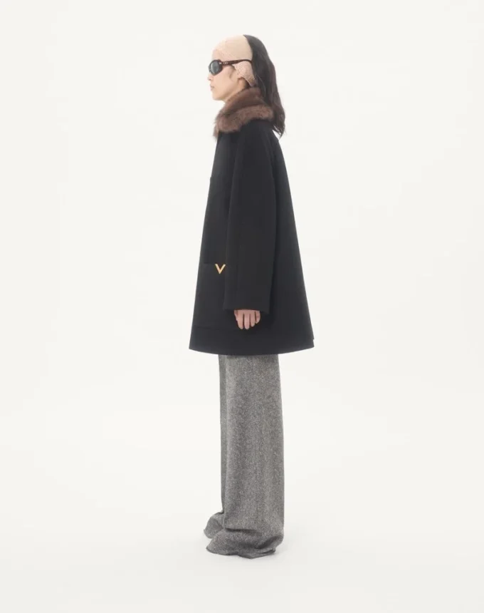 Wool Drap Coat