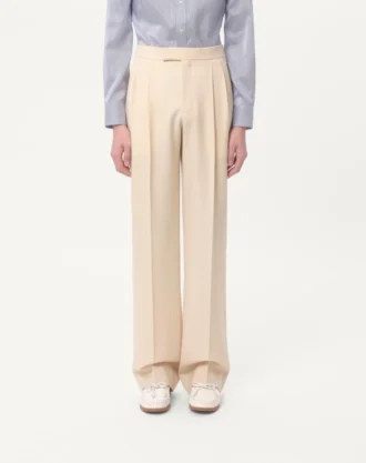 Wool Gabardine Pants