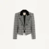 Wool Jacket with Check Pattern