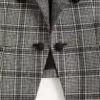 Wool Jacket with Check Pattern