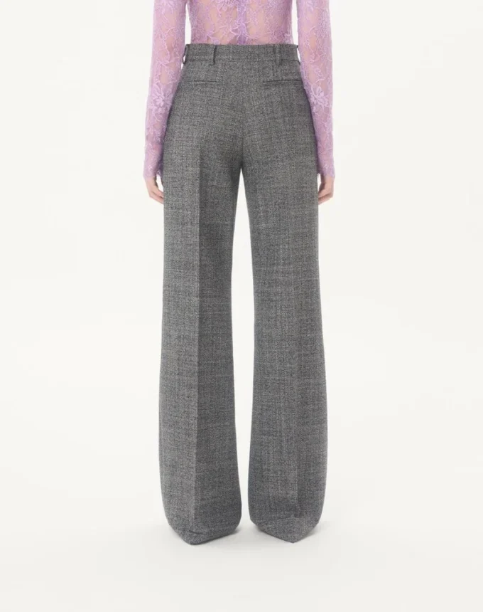 Wool Mouliné Trousers Wool Mouliné Trousers