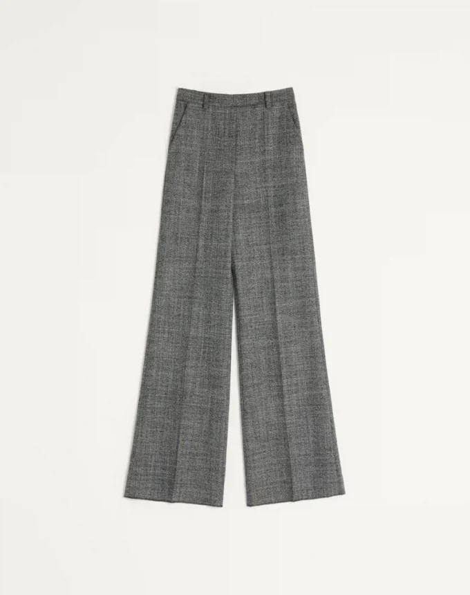 Wool Mouliné Trousers Wool Mouliné Trousers