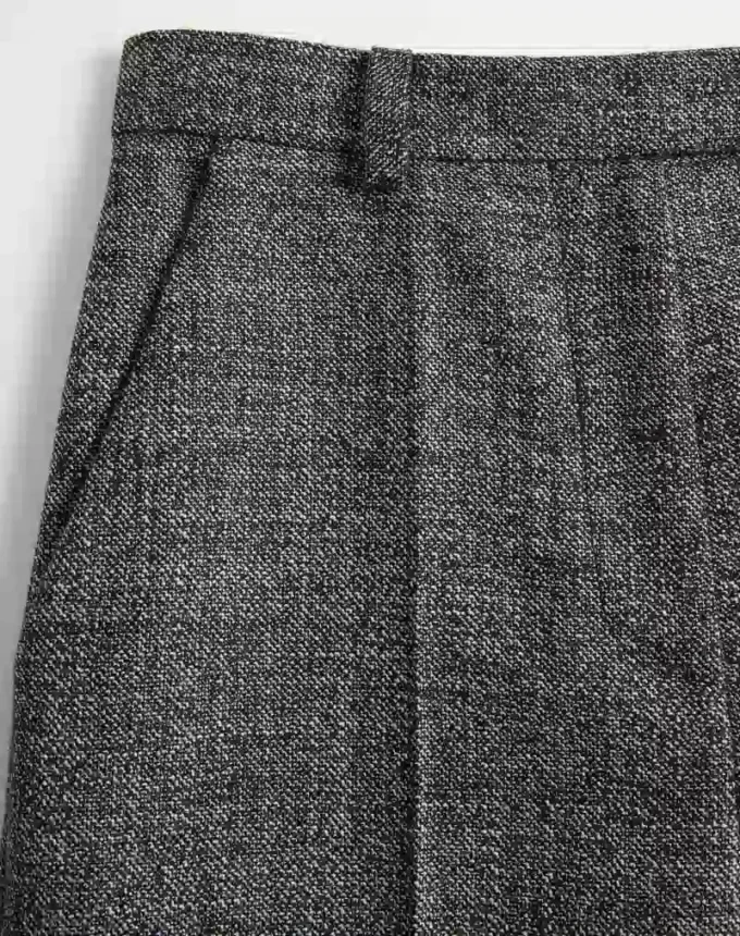 Wool Mouliné Trousers Wool Mouliné Trousers