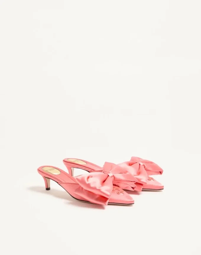 Yolande Satin Mule 45MM Yolande Satin Mule 45MM