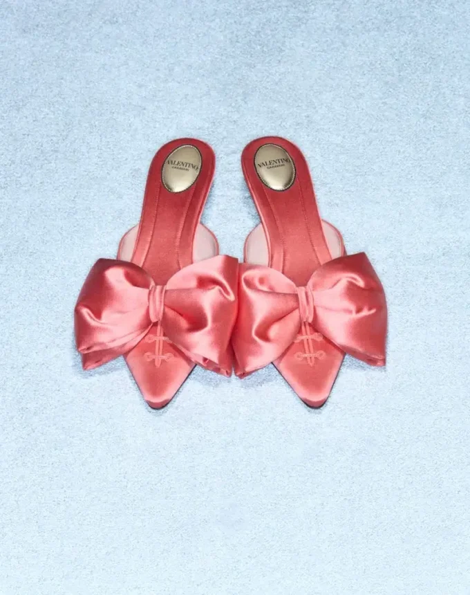 Yolande Satin Mule 45MM Yolande Satin Mule 45MM